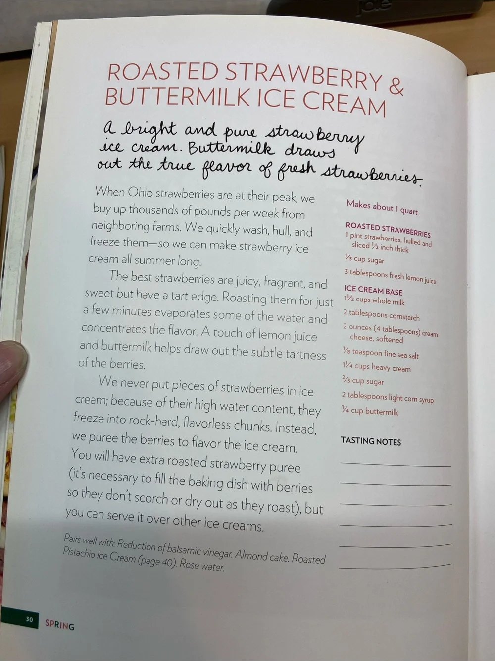 Artisan Orange & White Jeni's Splendid Ice Creams at Home Cookbook